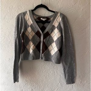 Small American Eagle Cropped Sweater